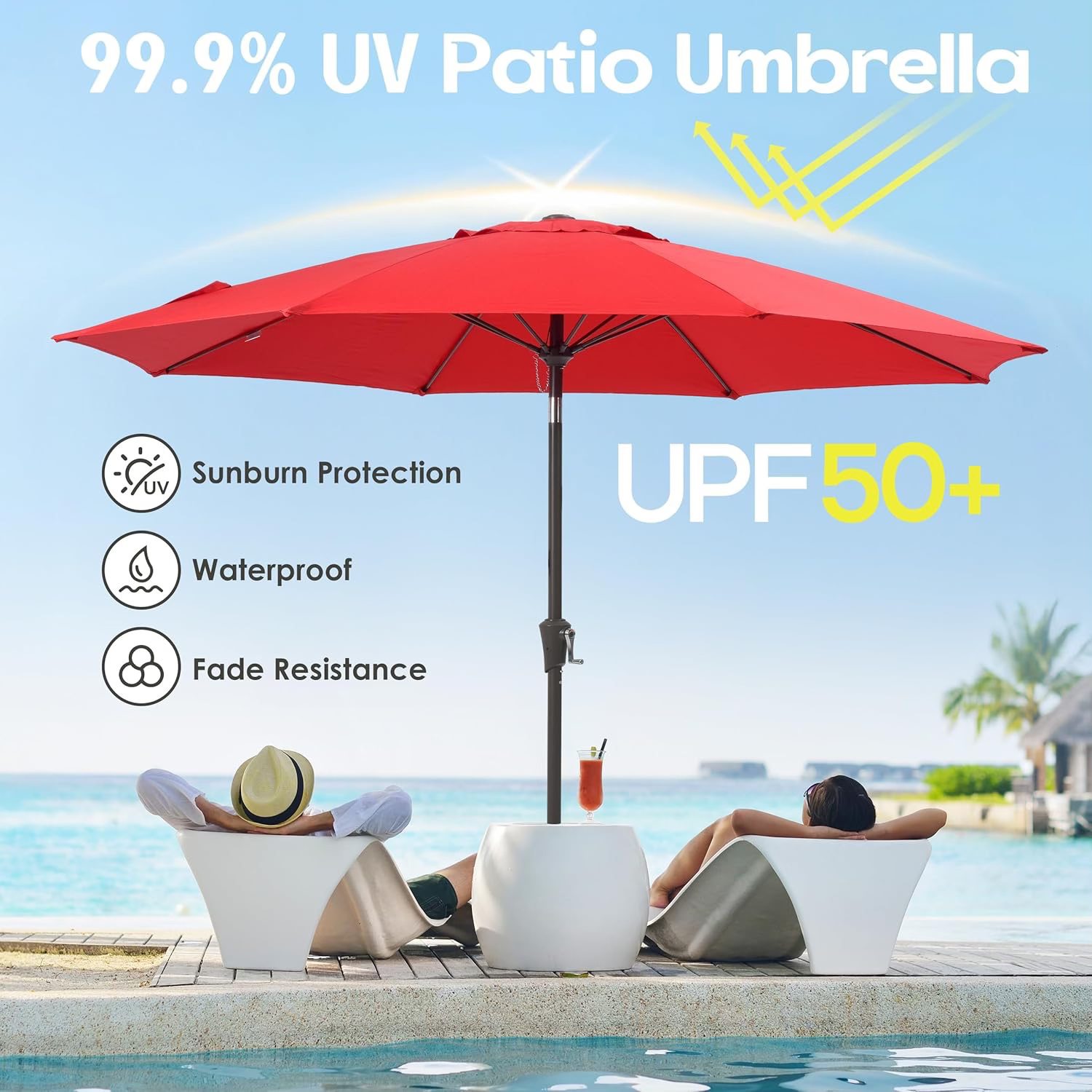 ikayaa 19.8lb cast iron patio garden umbrella base stand Treasure 50 lb Classic Market – Bronze – Fits 1.5 Inch Poles : Patio, Lawn & Garden Base stem fits umbrella Fabric:Gateway Mist Best Choice Products 7.5ft Solar Umbrella LED Lighted Patio Umbrella  Table Market Umbrella with Tilt and Crank  Outdoor Umbrella for Garden  Deck  Backyard  Pool and Beach - Orange 9Ft Fringe Market Umbrella