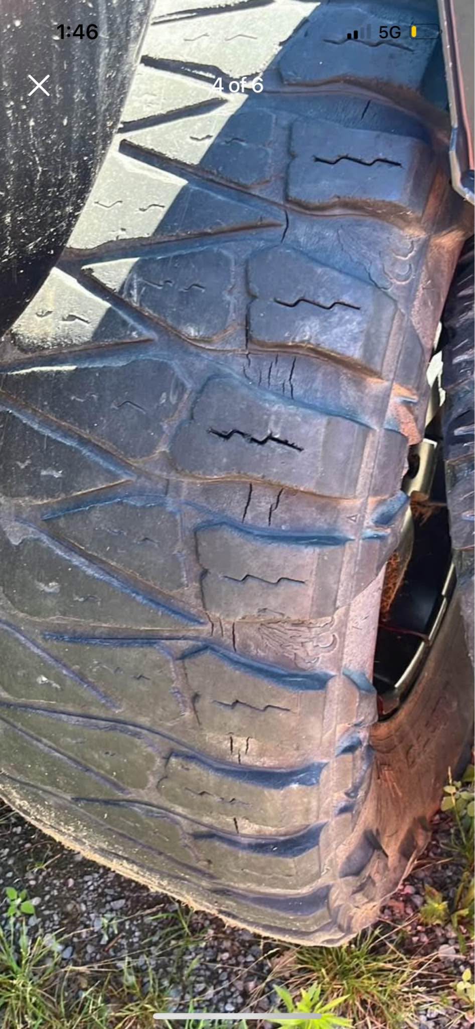 20x9 8x6.5 rims and 40/15.5/20 nitto mud graps - Car Wheels, Tires ...