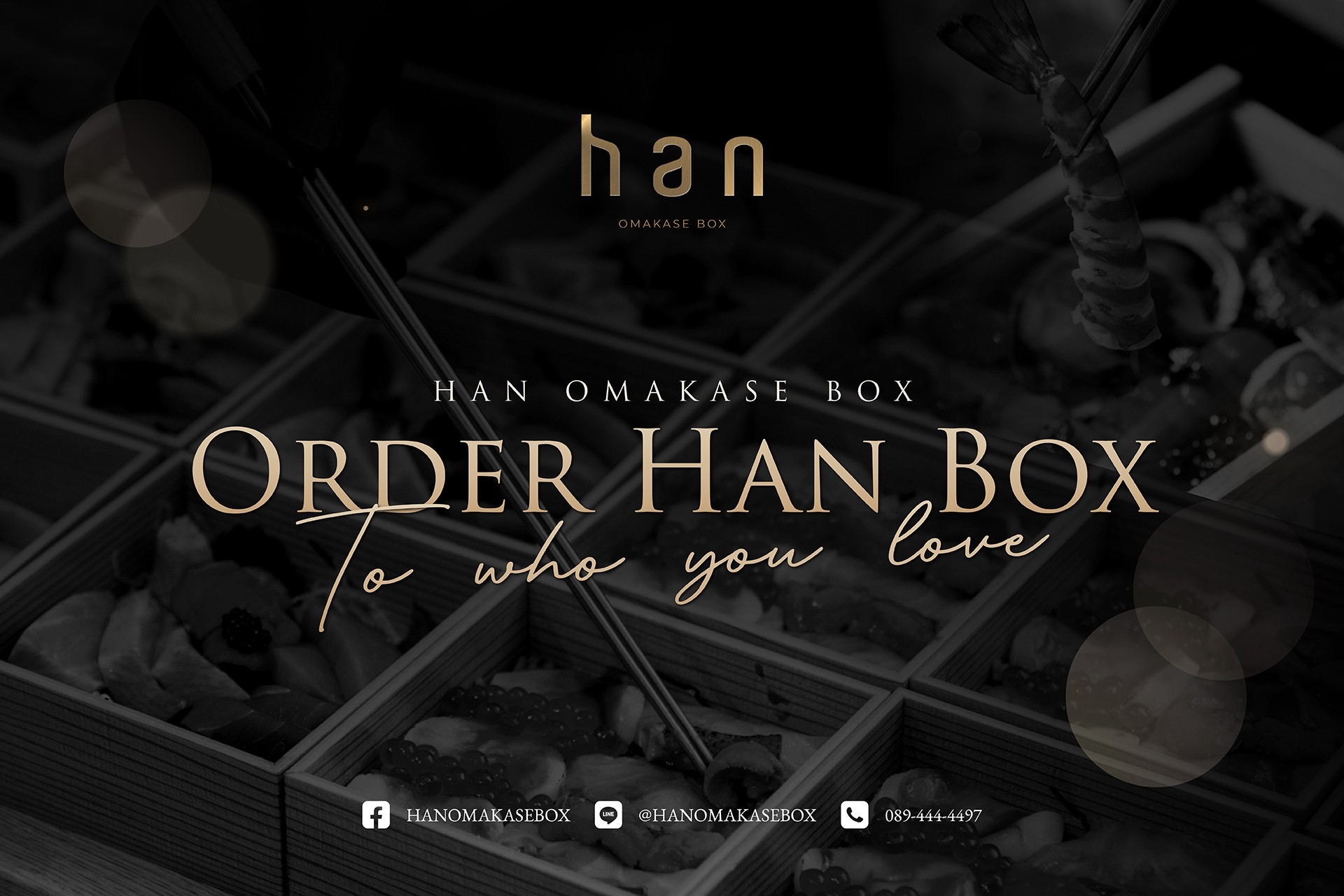 HAN Omakase Box - ORDER HAN TO WHO YOU LOVE 🎁 BY HAN... | Facebook
