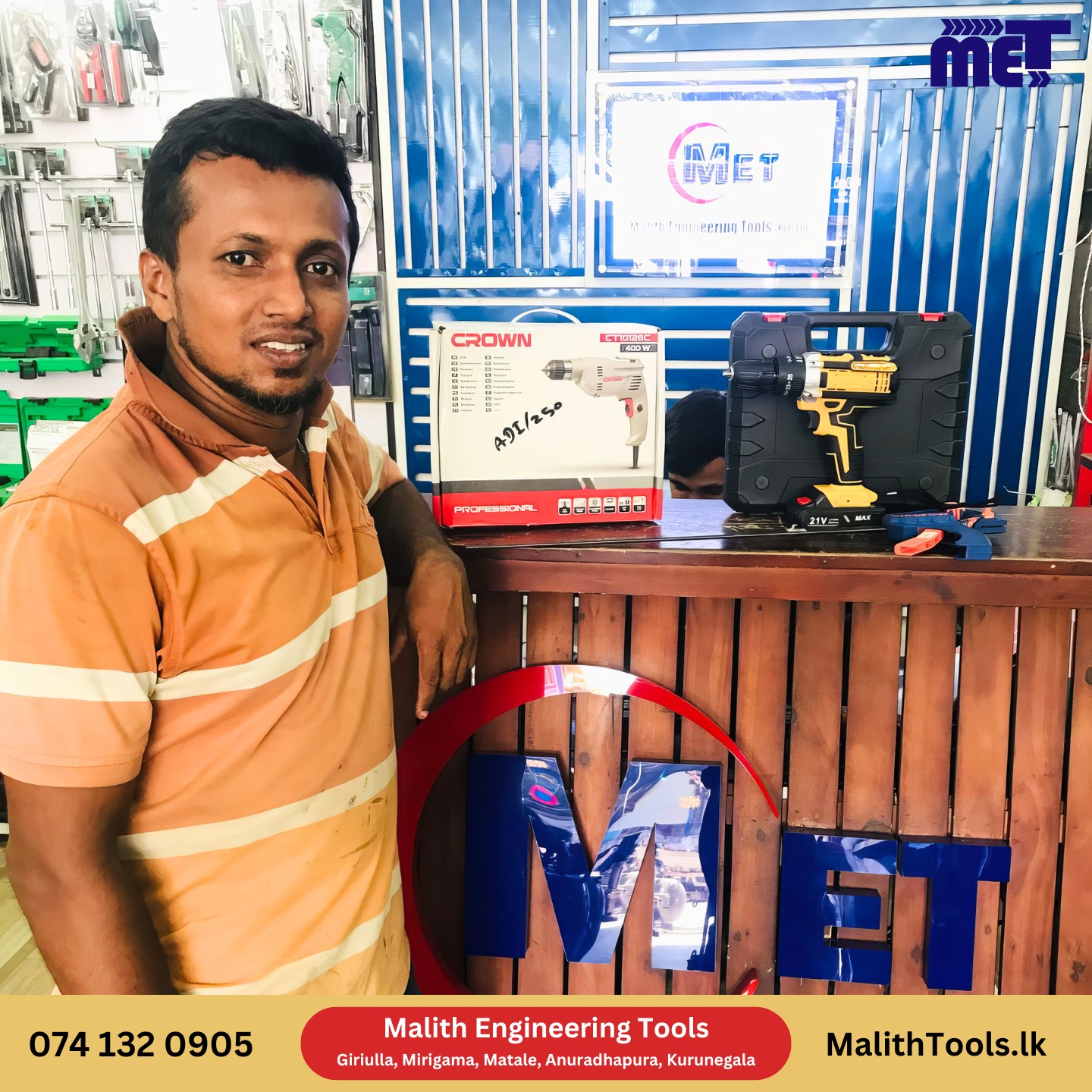 Malith - 🔩 A happy customer from our Mirigama Store has added the ...