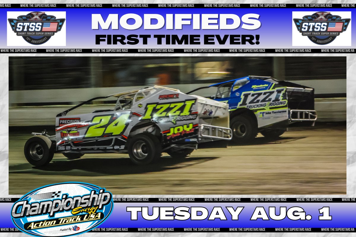 Action - ‼️ Short Track Super Series MODIFIEDS READY FOR A 