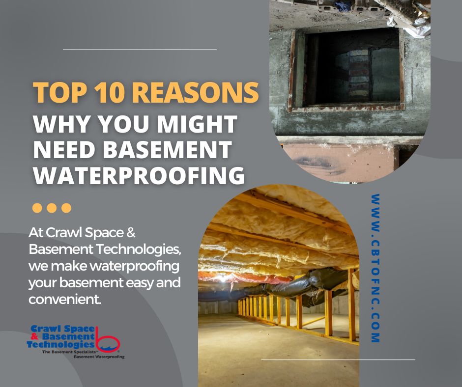 Crawl Space & Basement Technologies | Raleigh NC