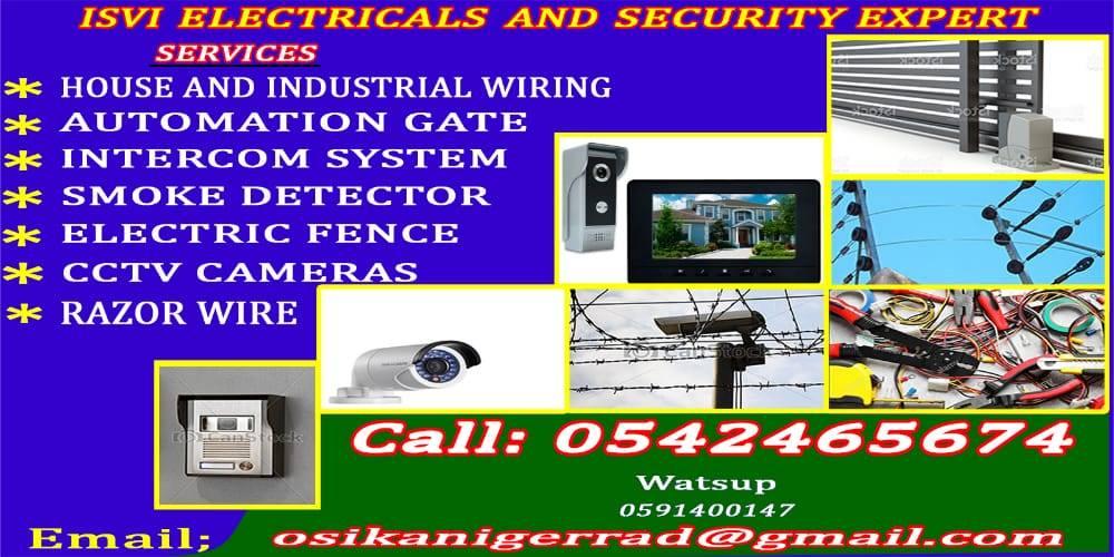 Isvi Electricals and security expert