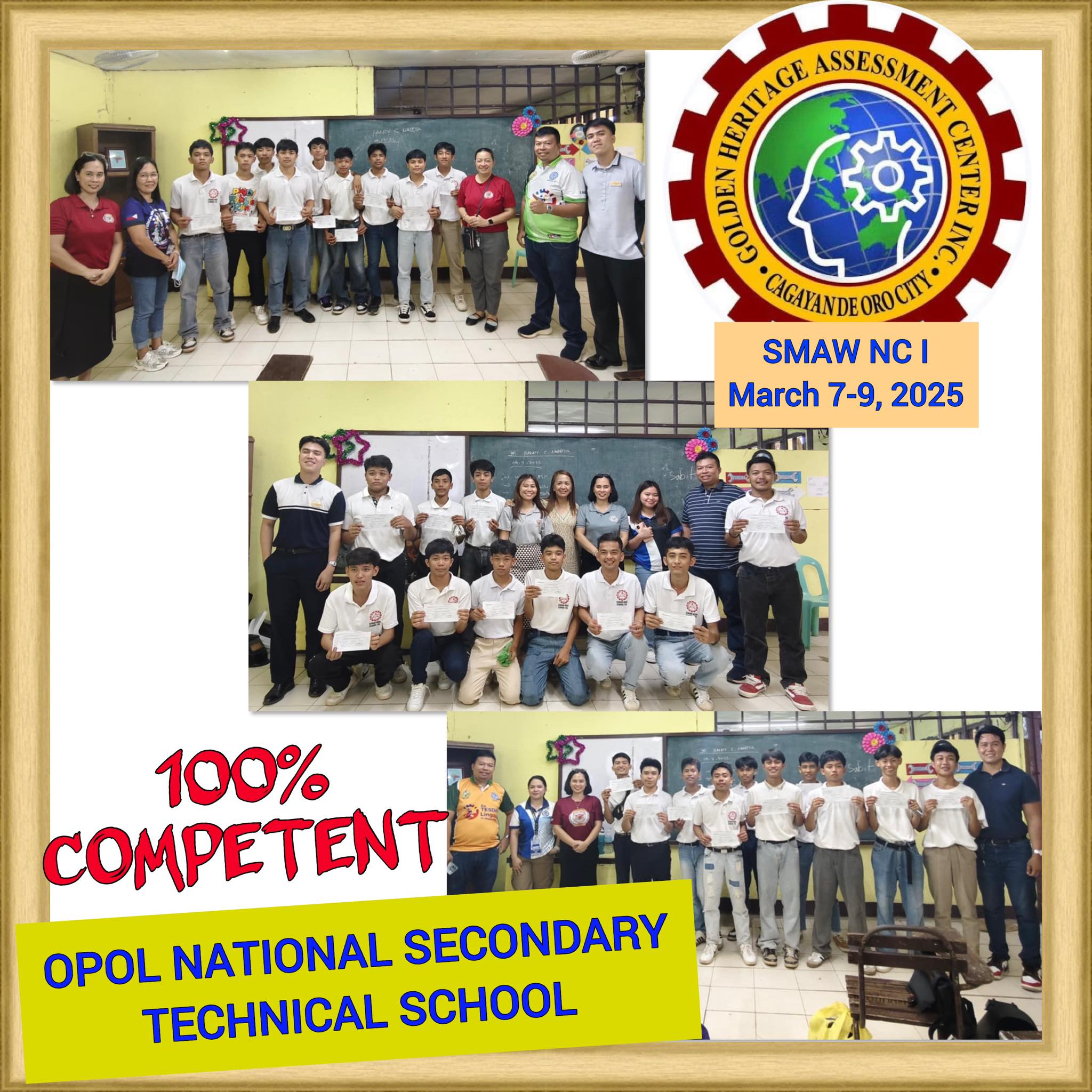 Golden - 🎉 Congratulations, ONSTS! 🎉 Golden Heritage Assessment Center ...
