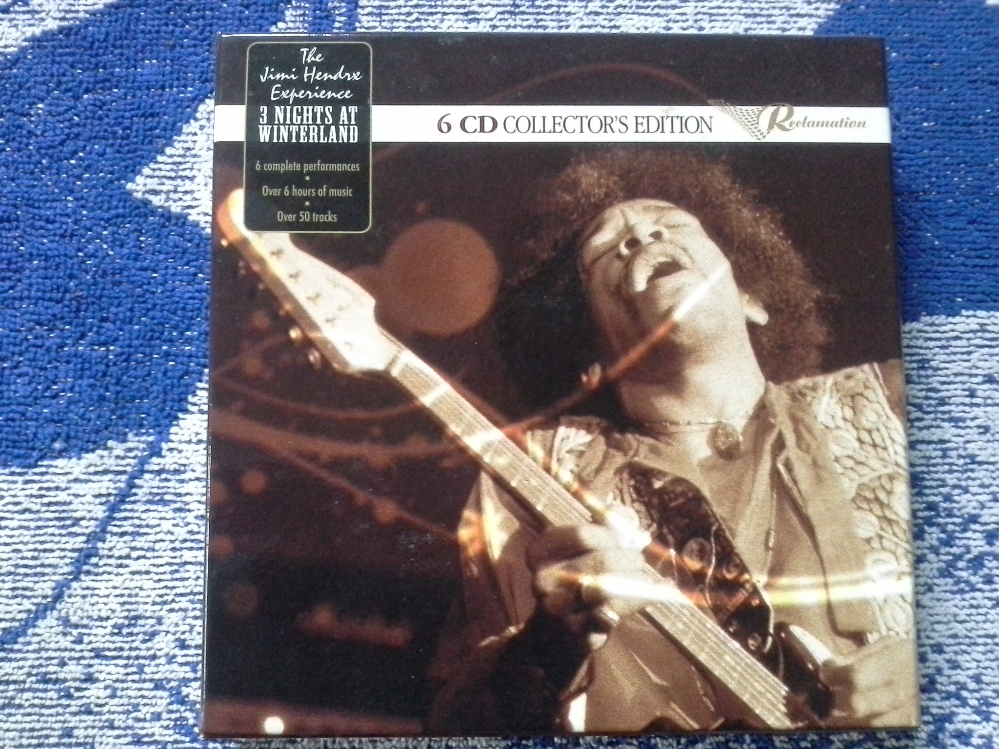 LIMITED EDITION. 3 NIGHTS AT WINTERLAND. 6XCDs BOX SET.LABEL 
