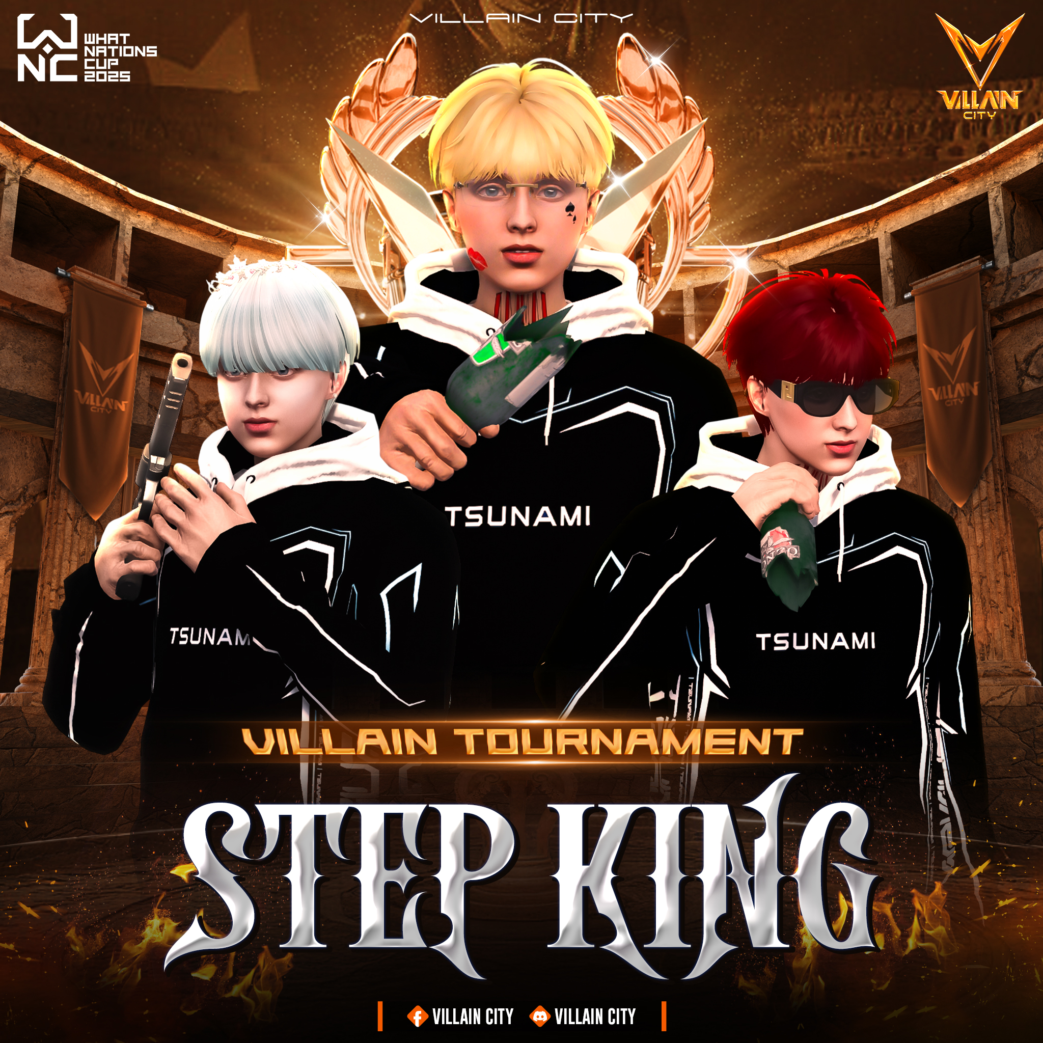 Villain - [STK] Step King 🗡️ ยิ่งใกล้เวลาแข่งขัน ความตั้งใจของเรายิ่ง ...