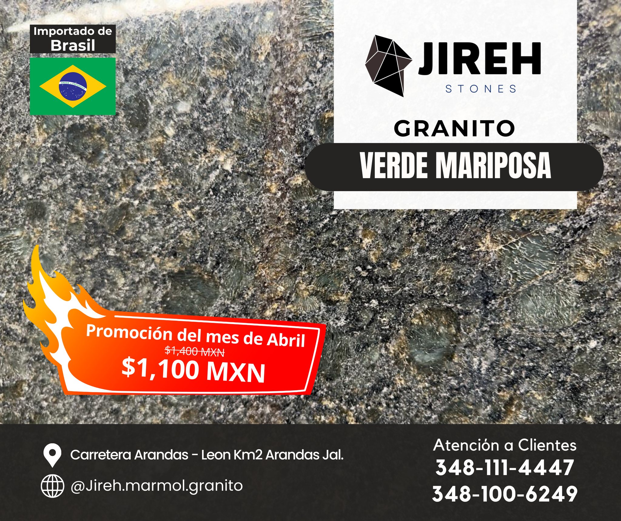 Mármol - 🌿 Granito Verde Mariposa: Belleza natural desde Brasil 🌿 ...