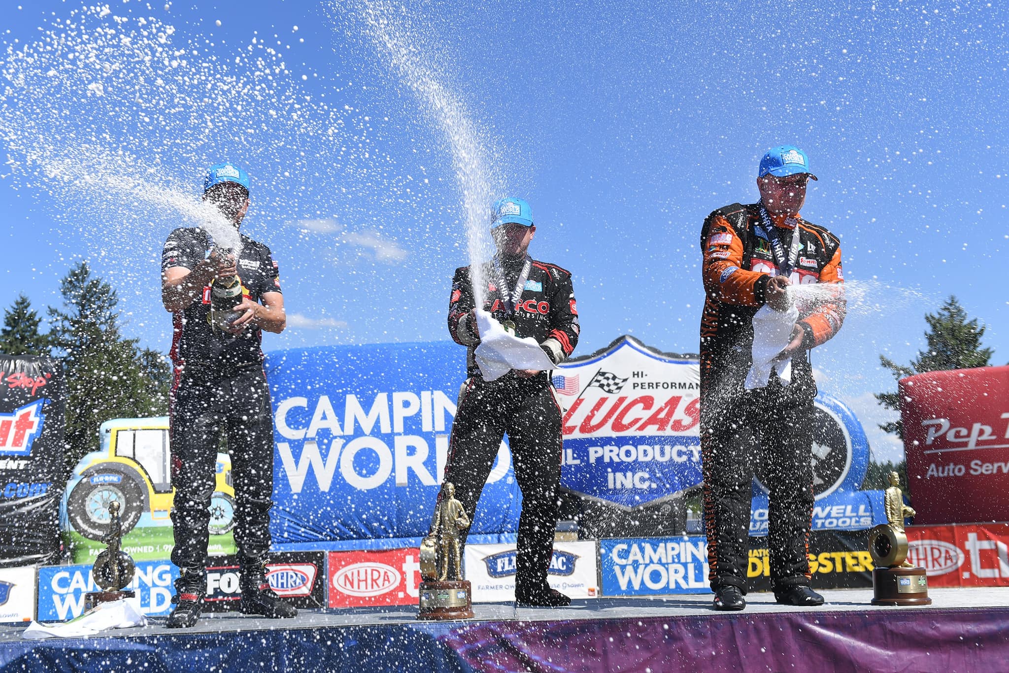 NHRA - Congratulations to the WINNERS of the Flav-R-Pac... | Facebook