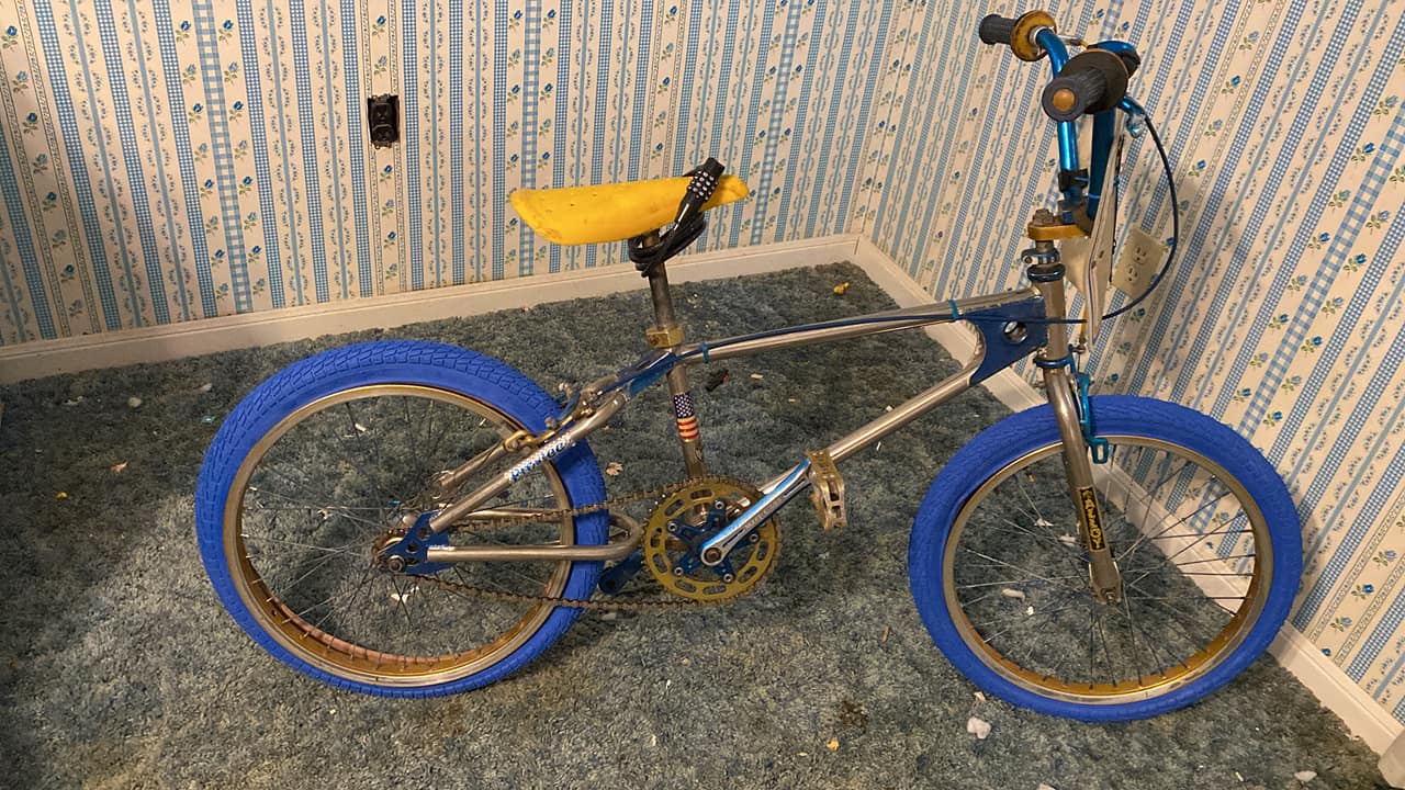 Restored 1979 Mongoose Super Goose BMX bike