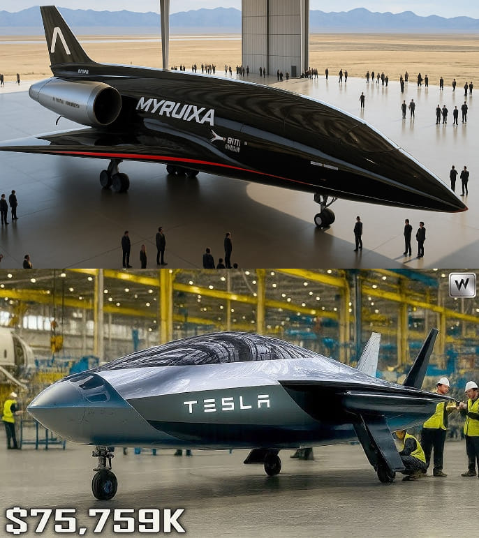 Modern - End of China. Elon Musk Announces Tesla $75,759 Electric Plane ...