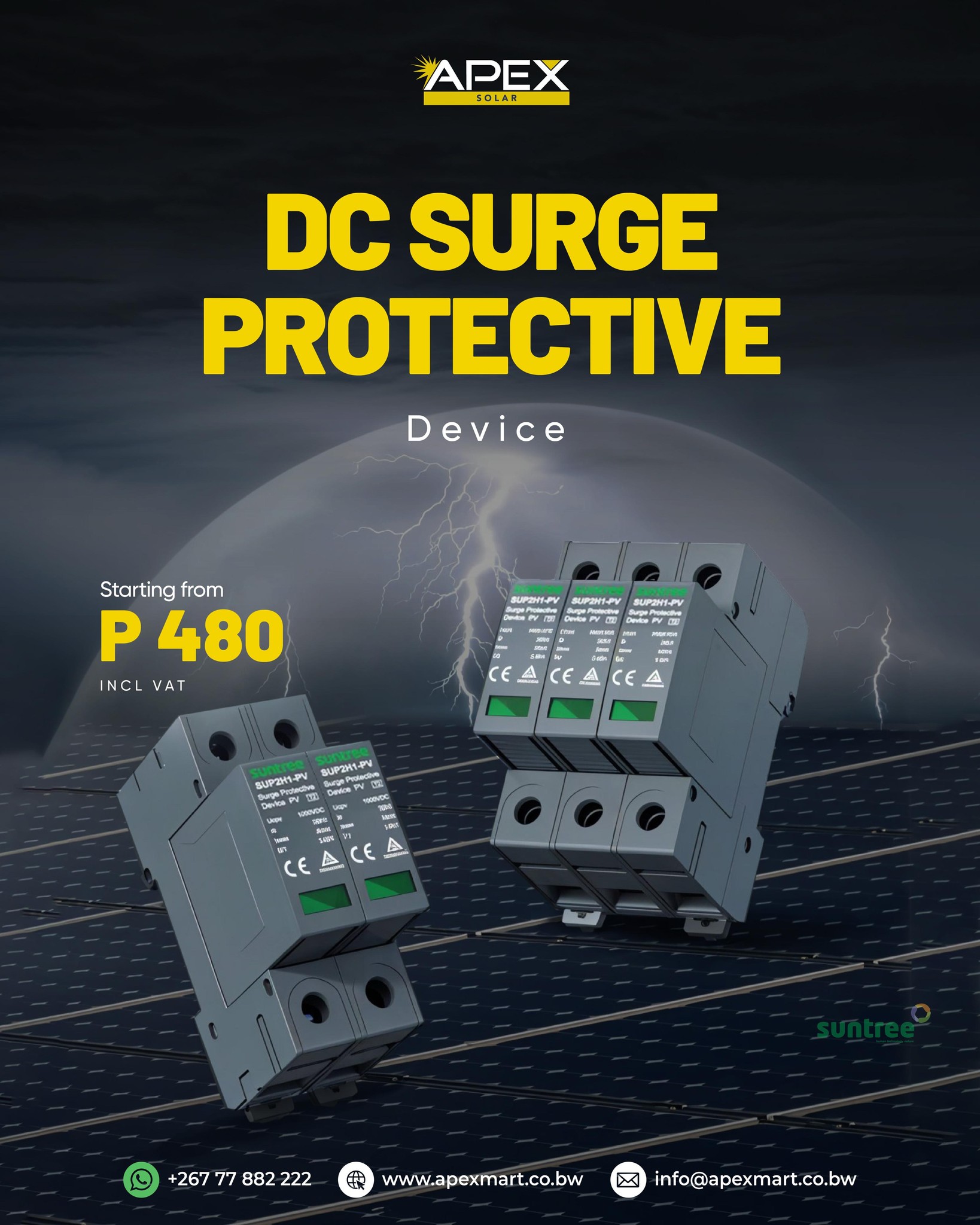 Apex - ⚡ Protect Your Solar Investment with Apex Solar! 🌞 🌿 DC Surge ...