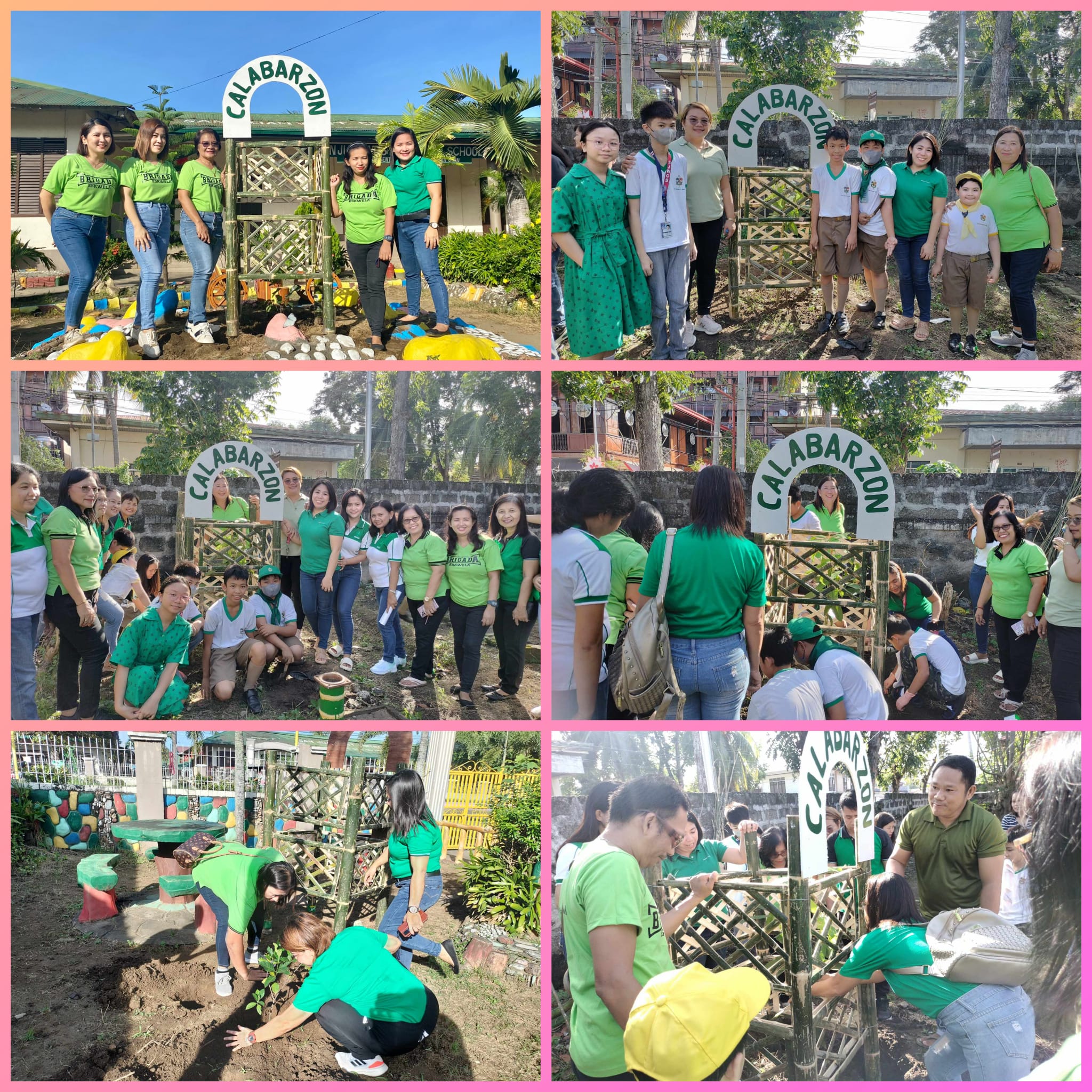 Tree planting activity is successfully done here at DepEd Tayo San Juan ...