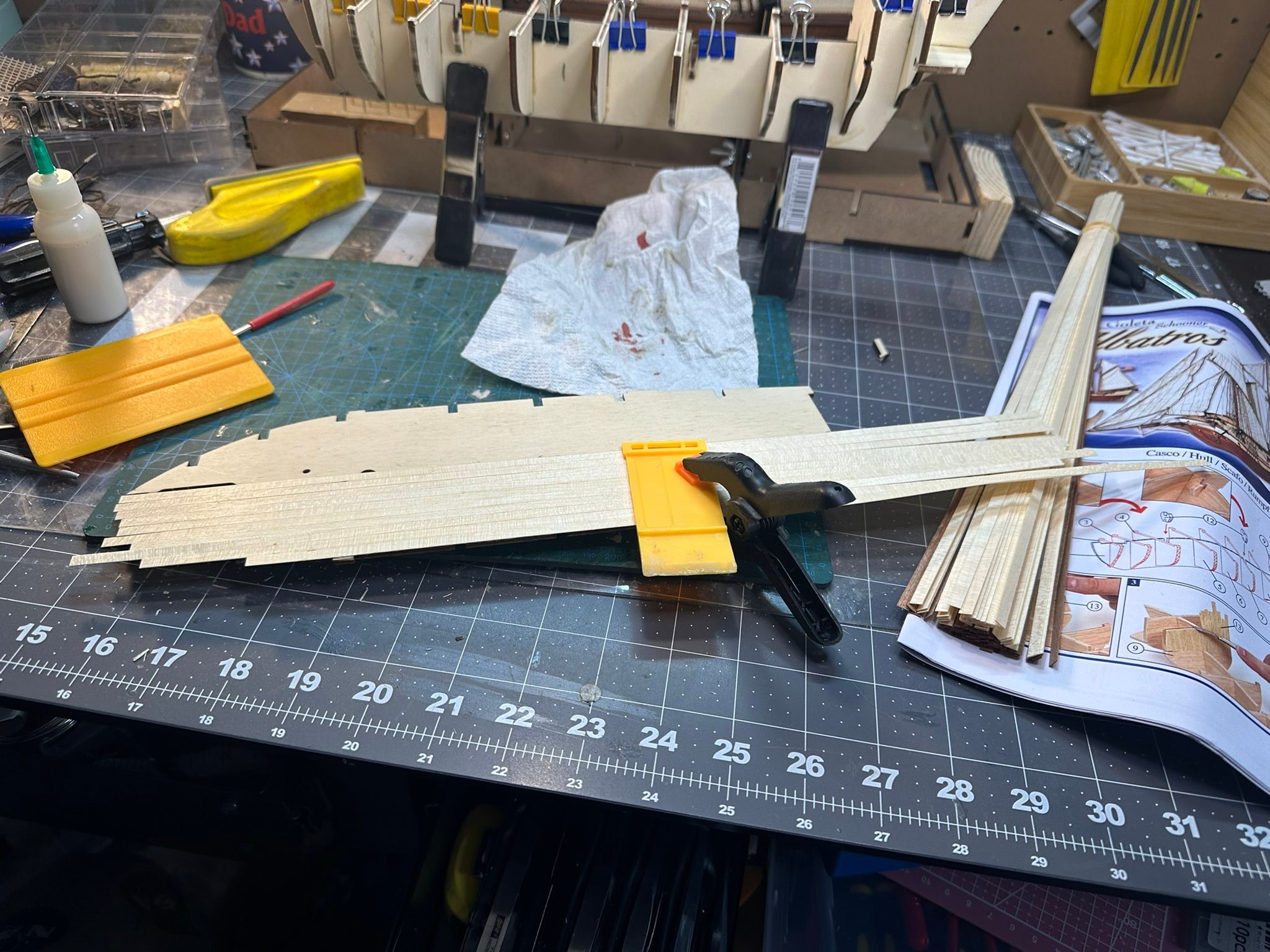 The Albatross. Plans, sketches and interior photos provided.