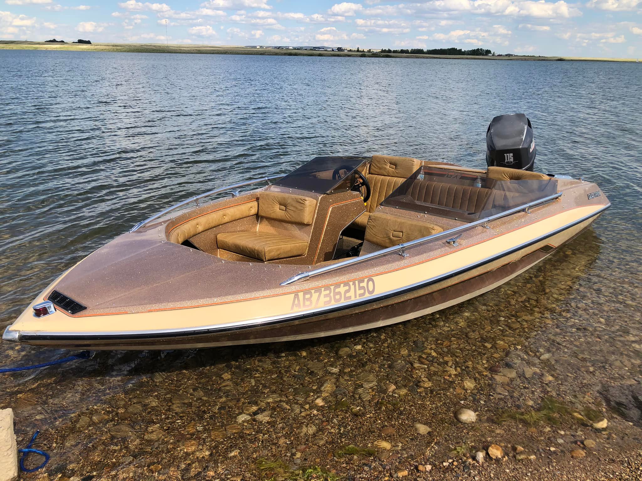 Retro 1981 GX150 with 1999 Johnson 115