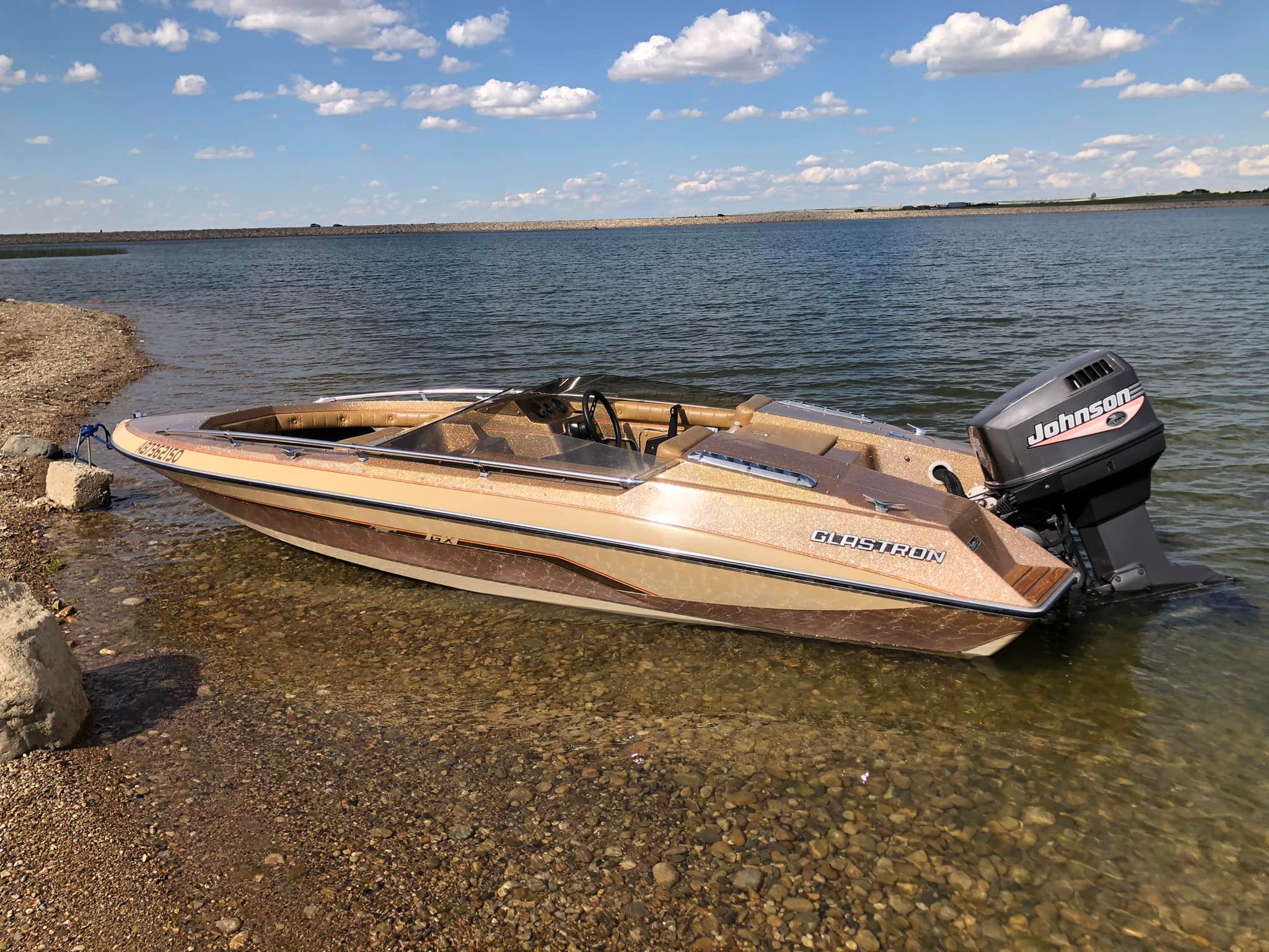 Retro 1981 GX150 with 1999 Johnson 115