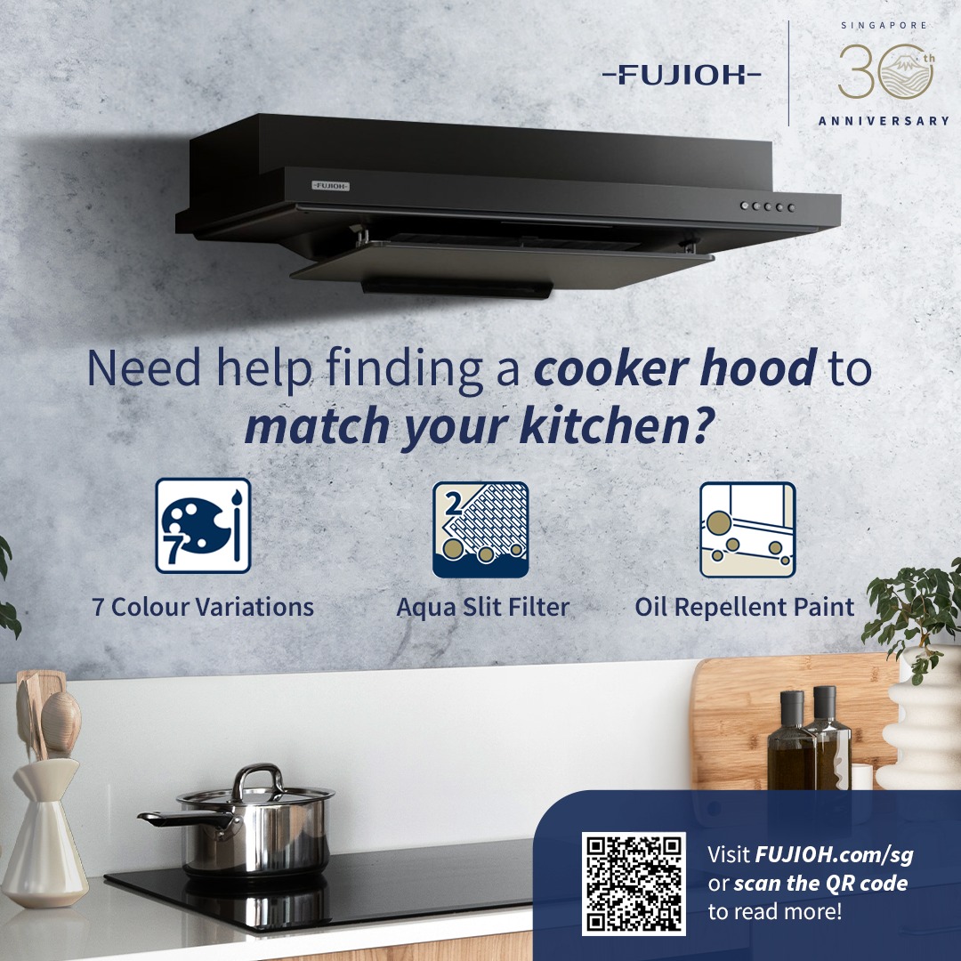 Efficiently remove unwanted smoke and grease in the kitchen! Pair