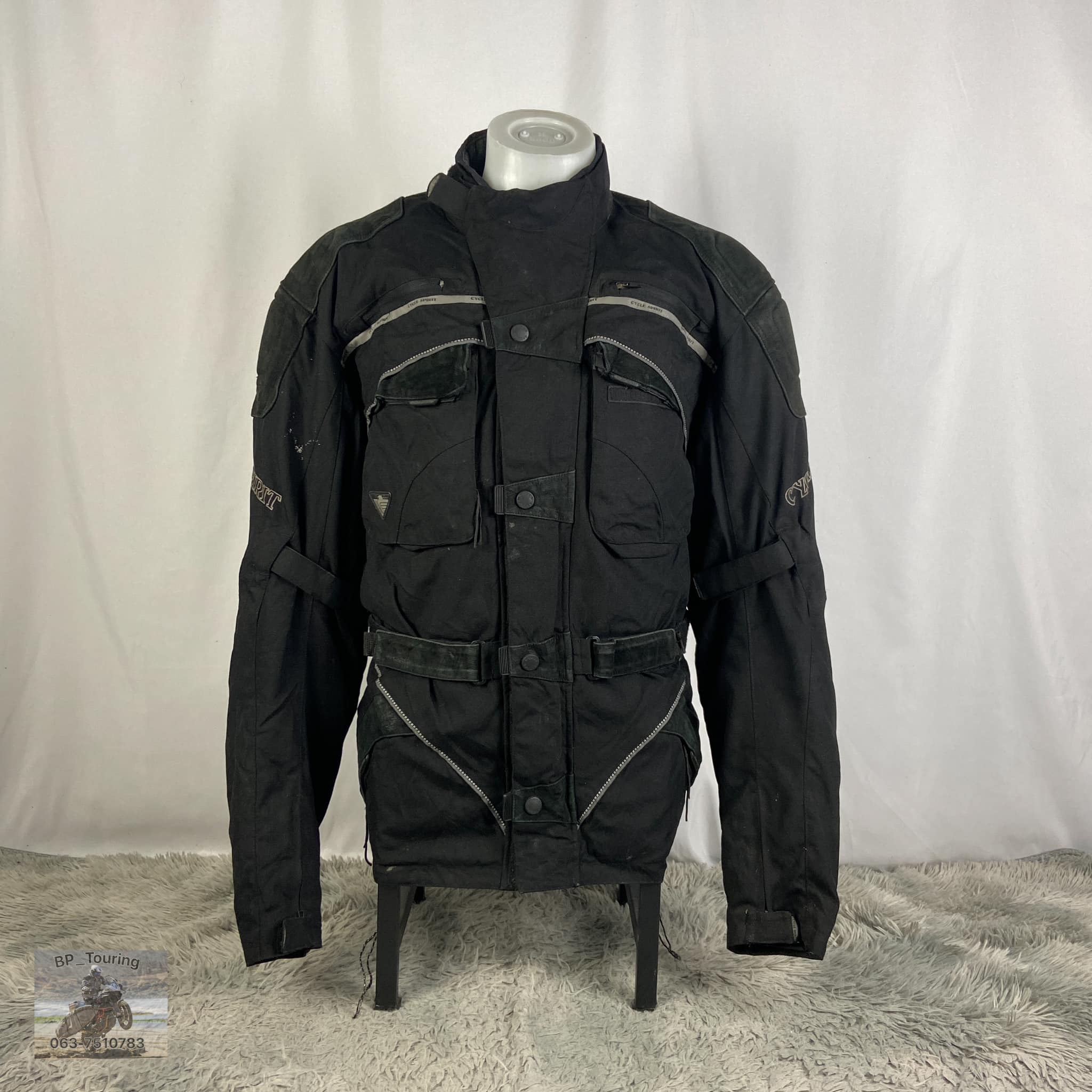 เสื้อการ์ด Motorbike Jacket BP_Touring - เสื้อการ์ด cycle spirit 📌รอบอก ...