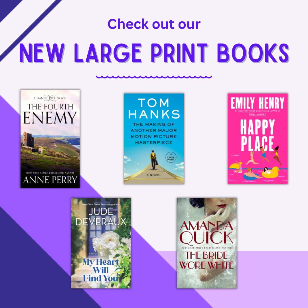 New to our Large Print... - Red Wing Public Library