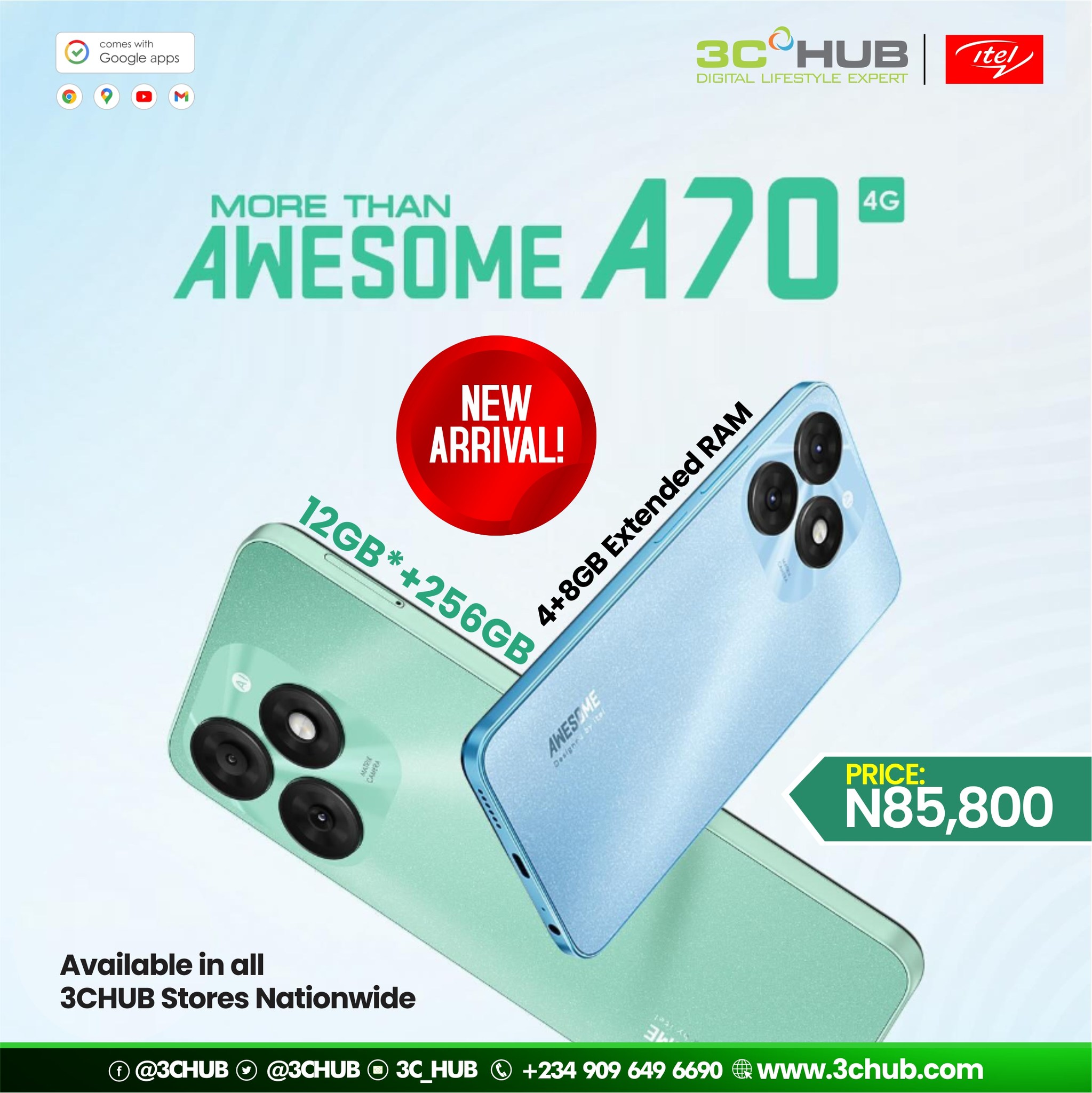 it can only get BIGGER with the new and amazing 12GB+256GB memory