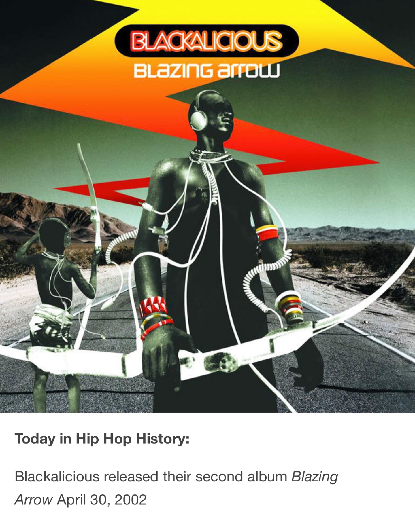 Blackalicious released their SECOND album 