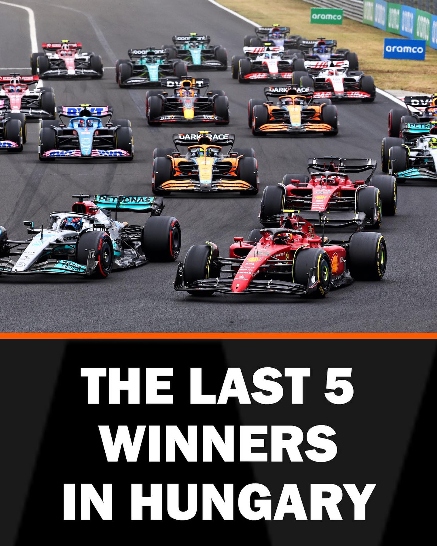 WTF1 - A look back at the last 5 winners at the Hungarian...