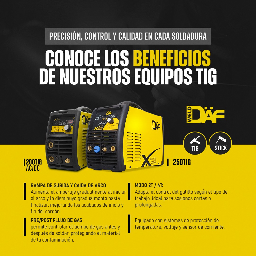 WELD - 💪 Equipos TIG con funciones avanzadas para soldaduras de alta ...