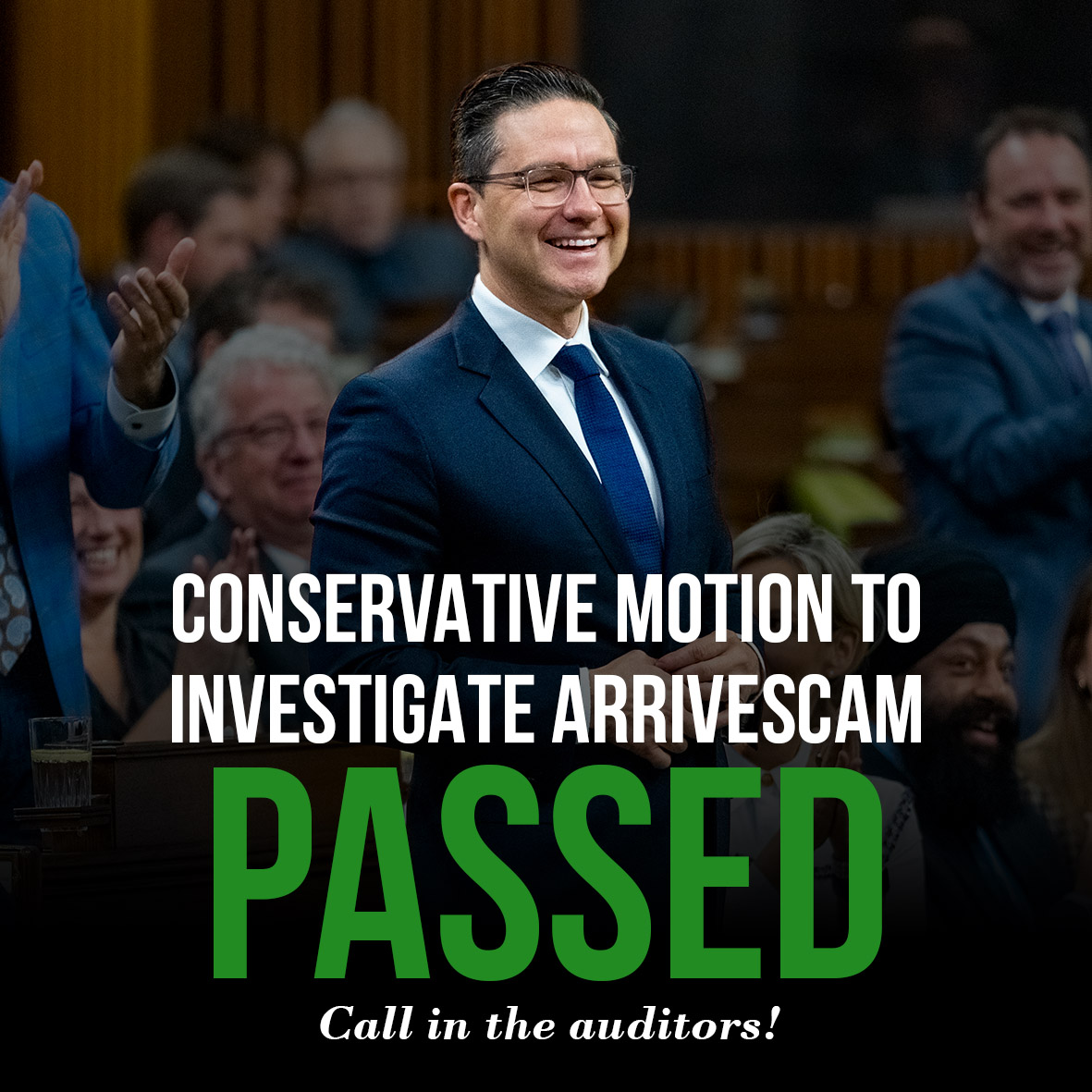 Our Conservative motion to investigate the $54 million #ArriveScam ...