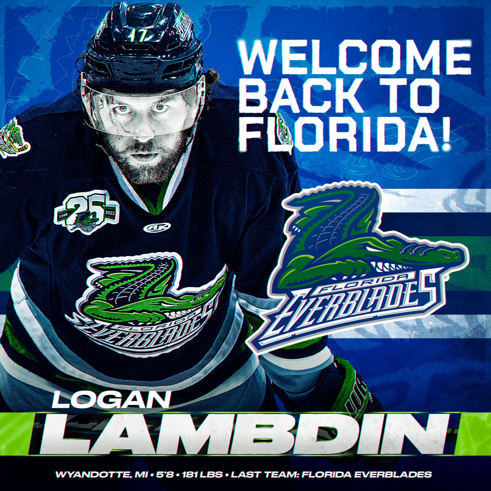 Florida Everblades - welcome back Logan 🤝 | Facebook