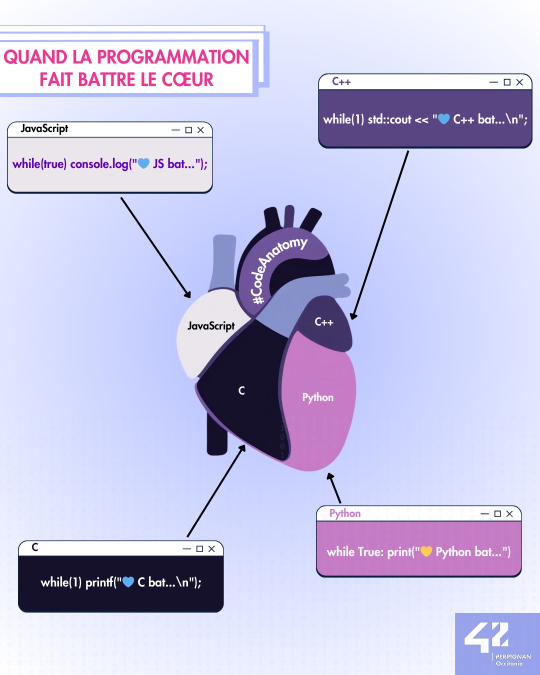 42Perpignan - 🫀 Code Anatomy : Quand la programmation fait battre le ...