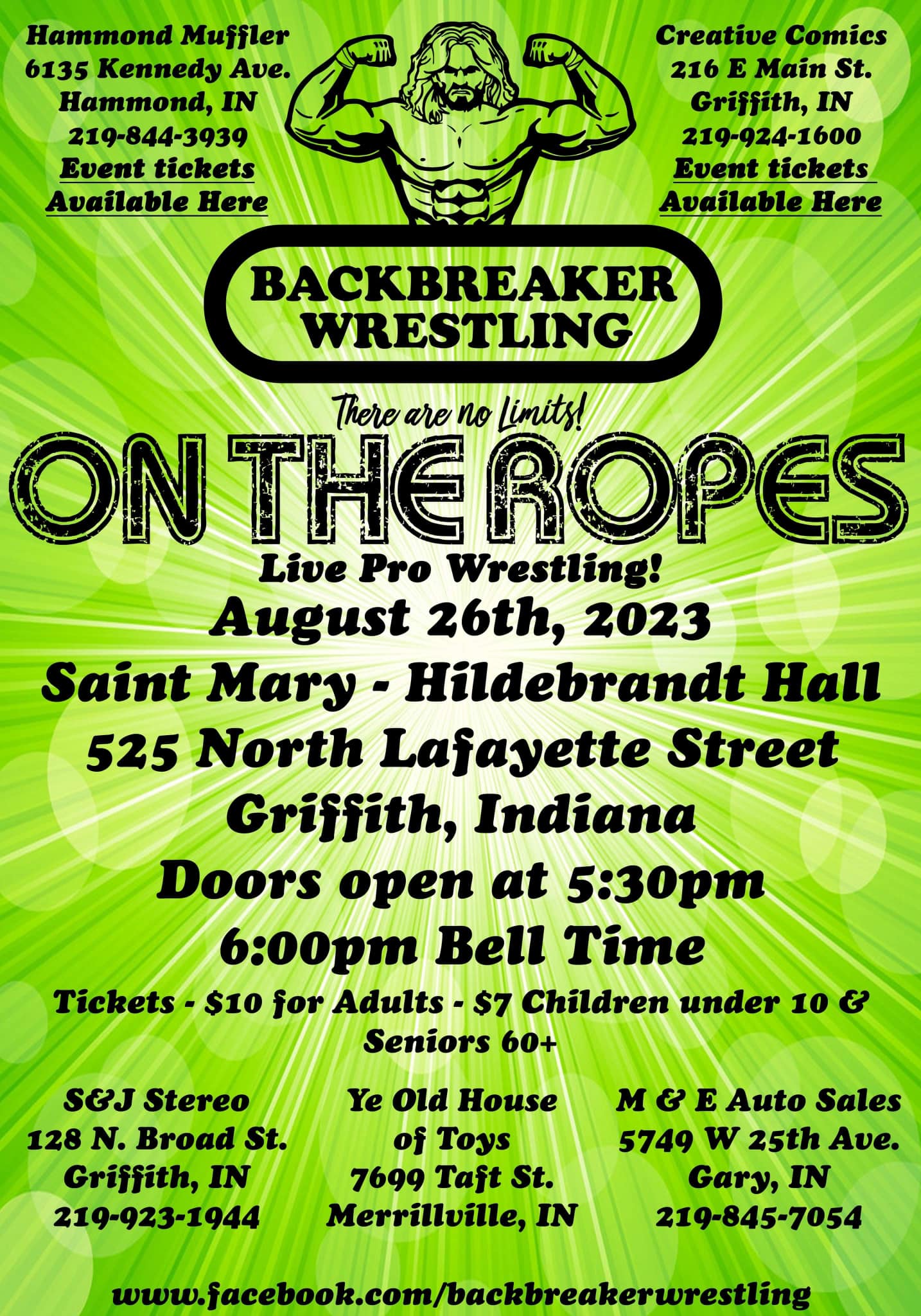 Backbreaker Wrestling returns to... - Backbreaker Wrestling
