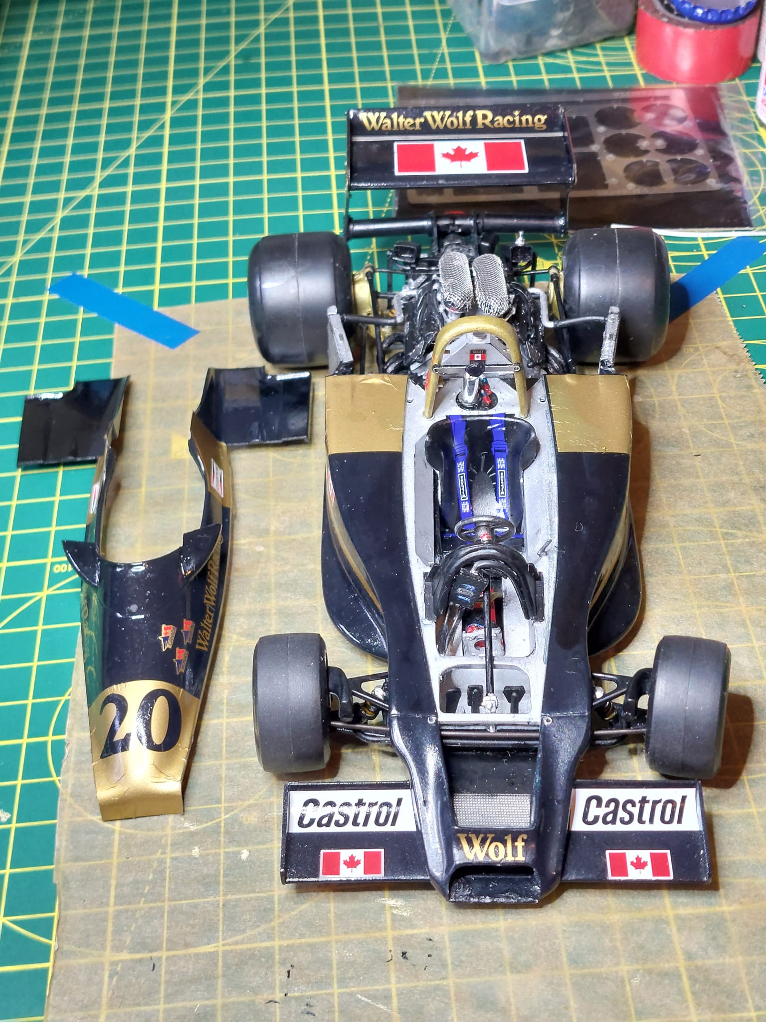 模型・プラモデル WOLF WR1 1/20スケール タミヤ