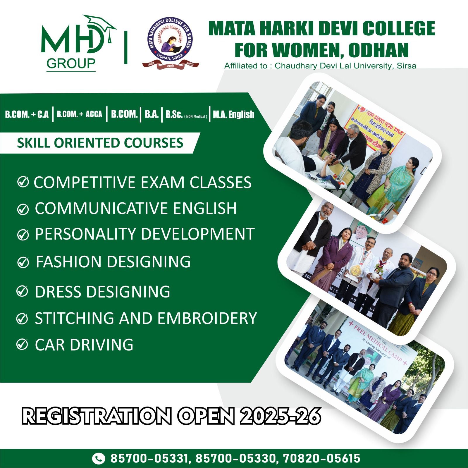 Mata Harki Devi College Odhan
