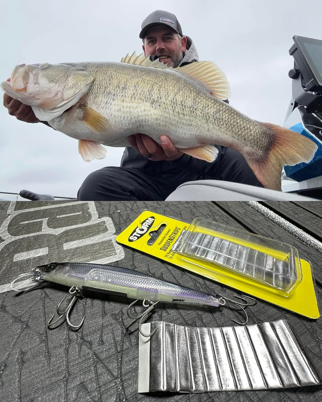Storm - Adam Rasmussen Pro Angling recently caught this GIANT 13 ...