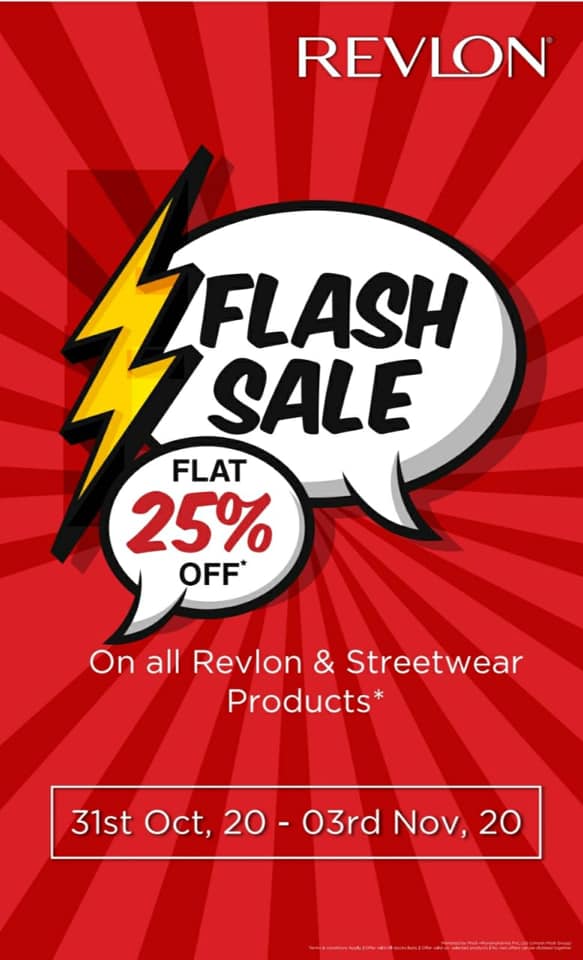 Mall Street Enjoy Flash Sale Get Flat 25 Off On All Your Favourite Products Happy Shopping Flat25off Revlon Revlonindia Cosmetics Themallstreet Kamlanagar Delhi India Facebook