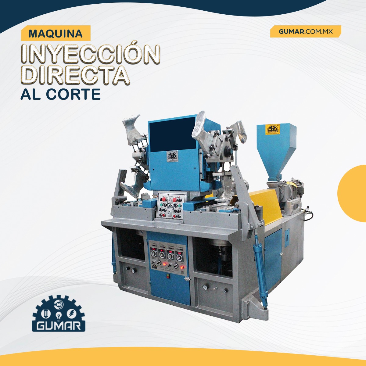 GUMAR - ¡Máquina de Inyección directa al Corte! 🔸Potencia... | Facebook