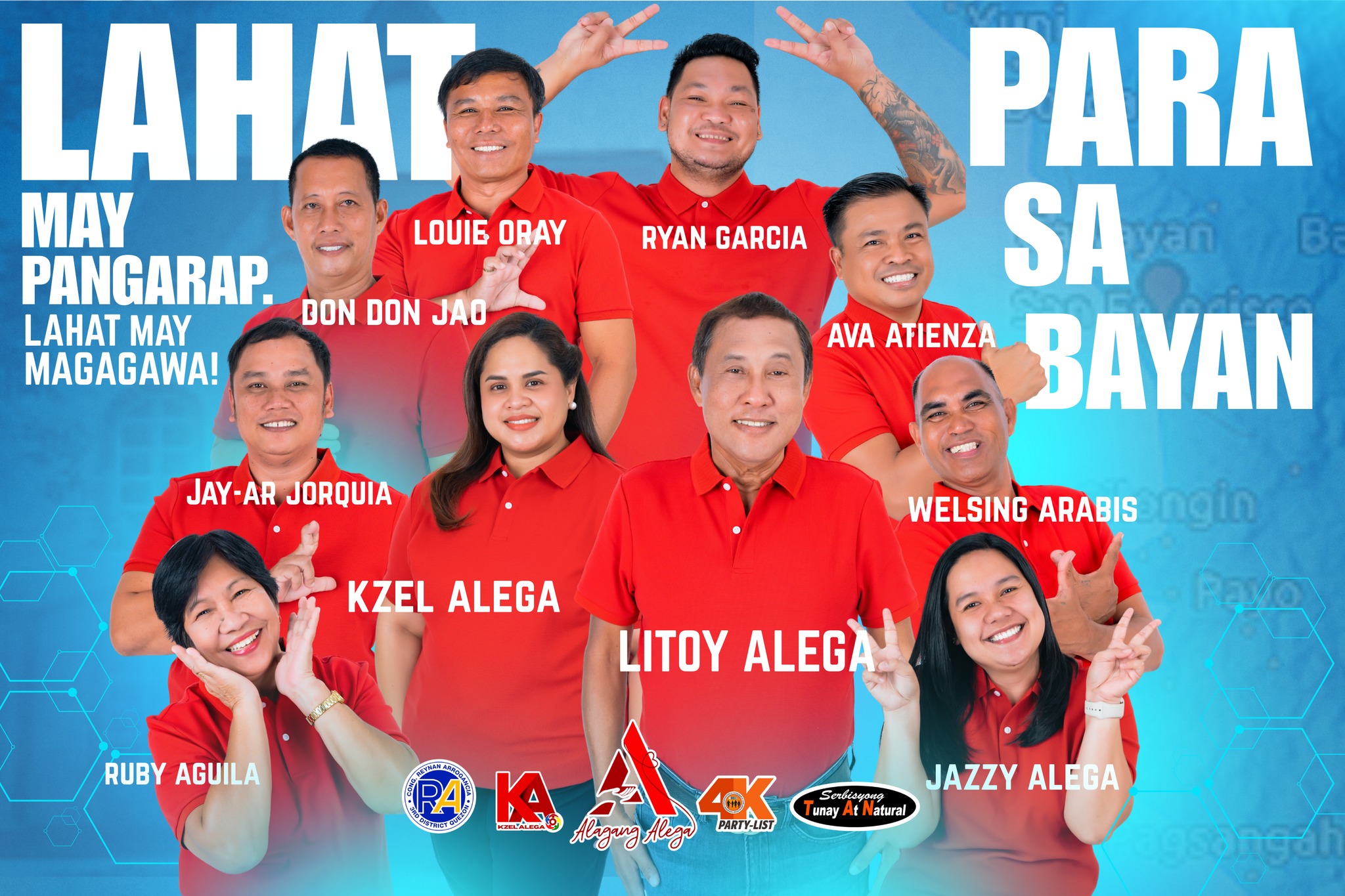 Mayor - Lahat may pangarap. Lahat may magagawa! PARA SA BAYAN # ...