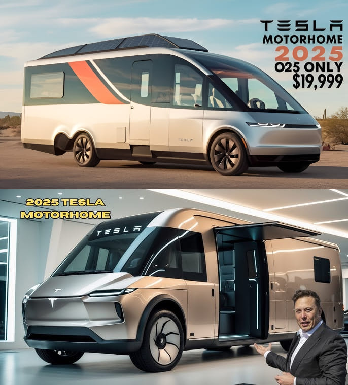 Modern - 2025 Tesla Electric Motorhome: Futuristic RV Revolution for ...