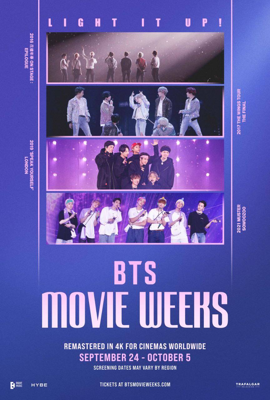 BTSMOVIEWEEKS '21 Dynamite' ARMY You Ready? Remastered in 4K for