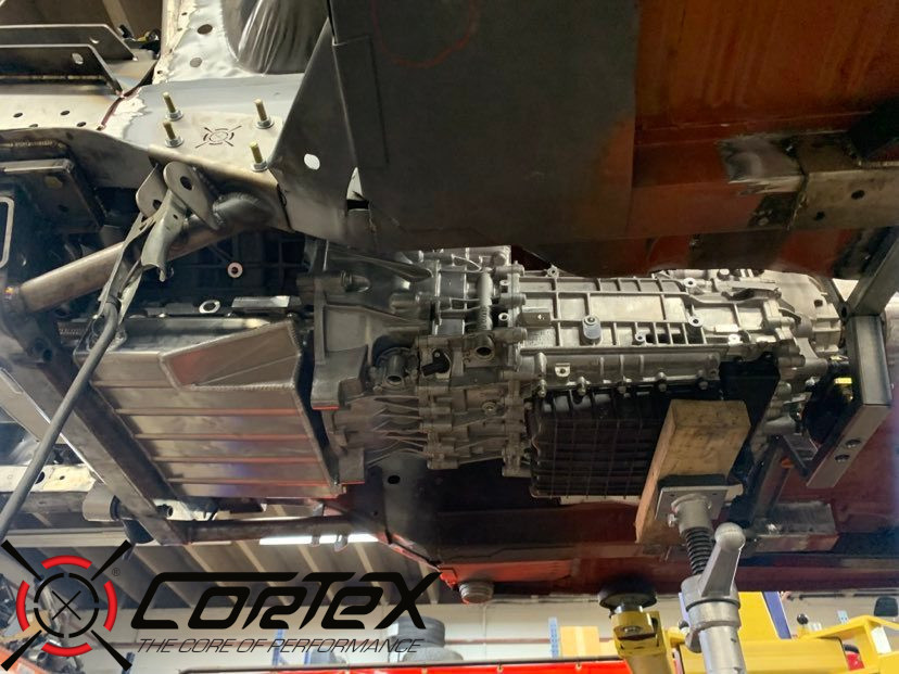 CorteX Racing - Buttoning up the trans mount for the...