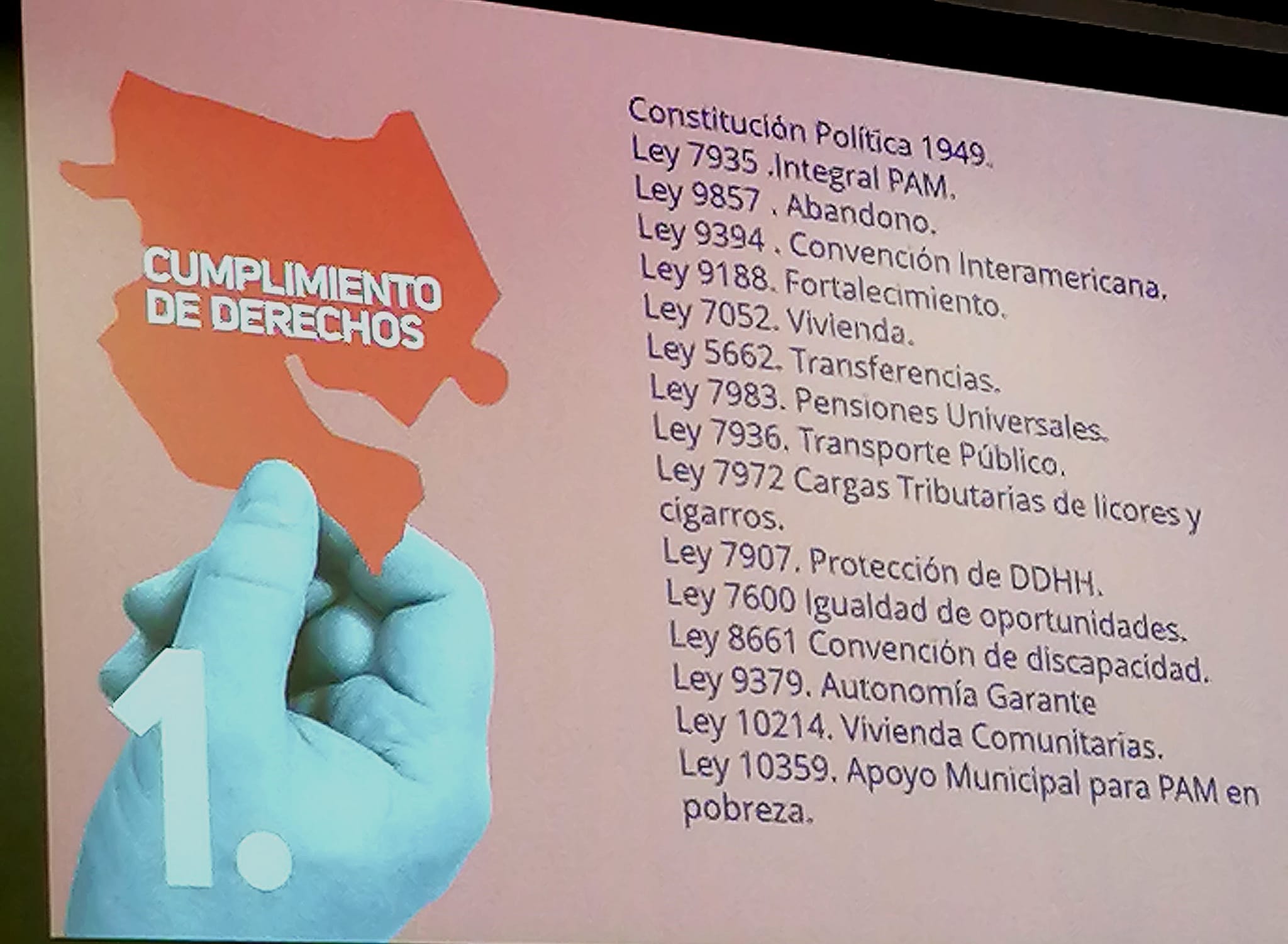 CONAPAM - La presentación del Dr. Norbel Román resume los...