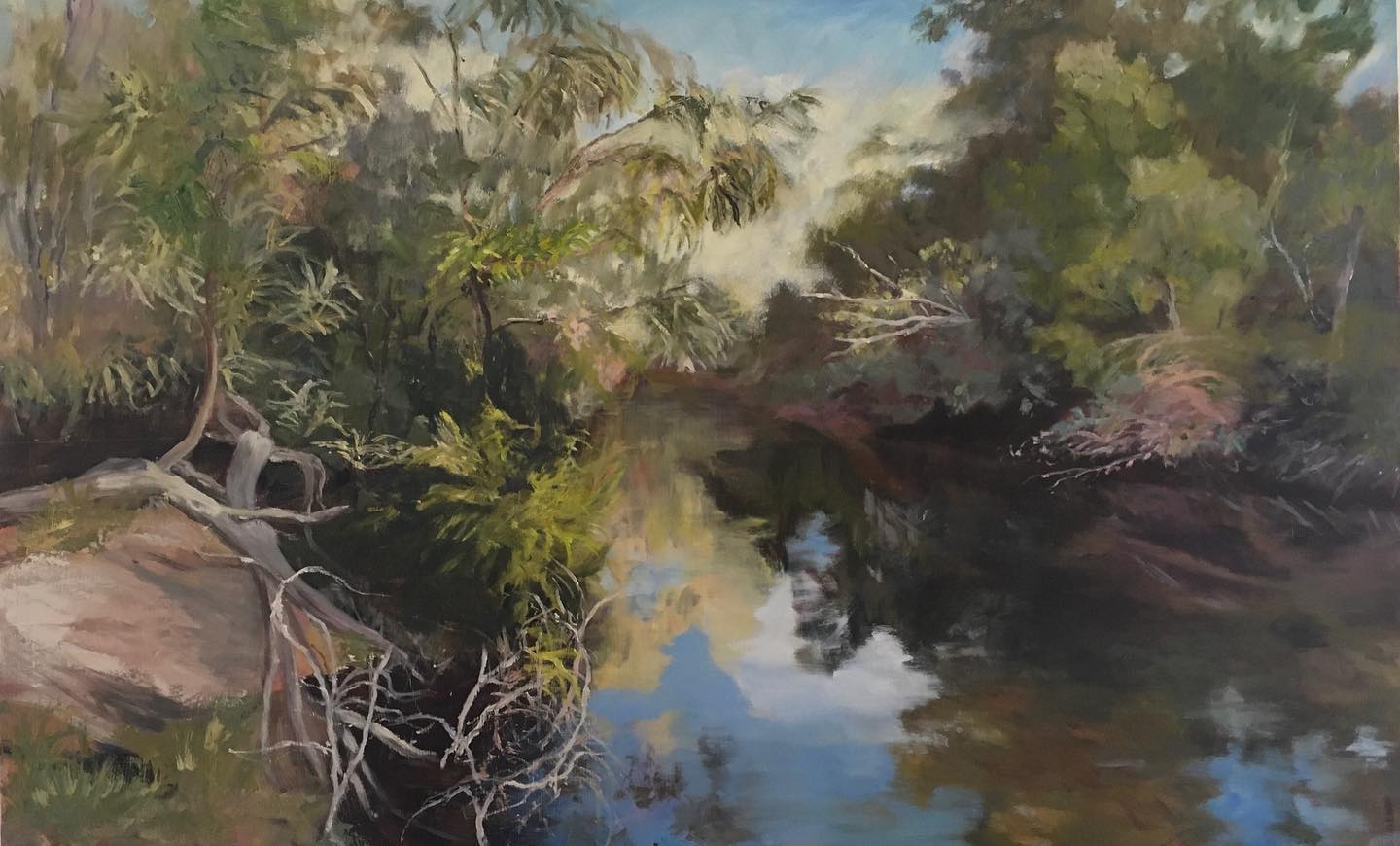 Donna Ransom - Oil 76.2 x 121.9 cm A special place... | Facebook