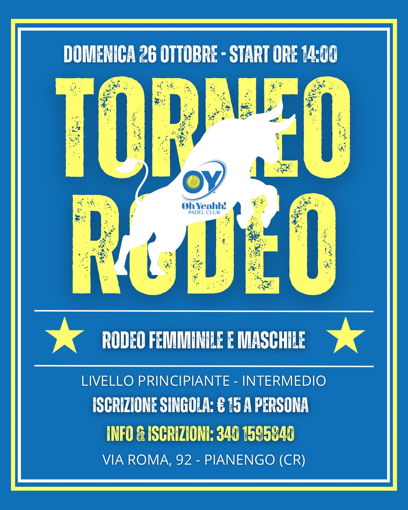 Oh Yeahh Padel Club | Pianengo