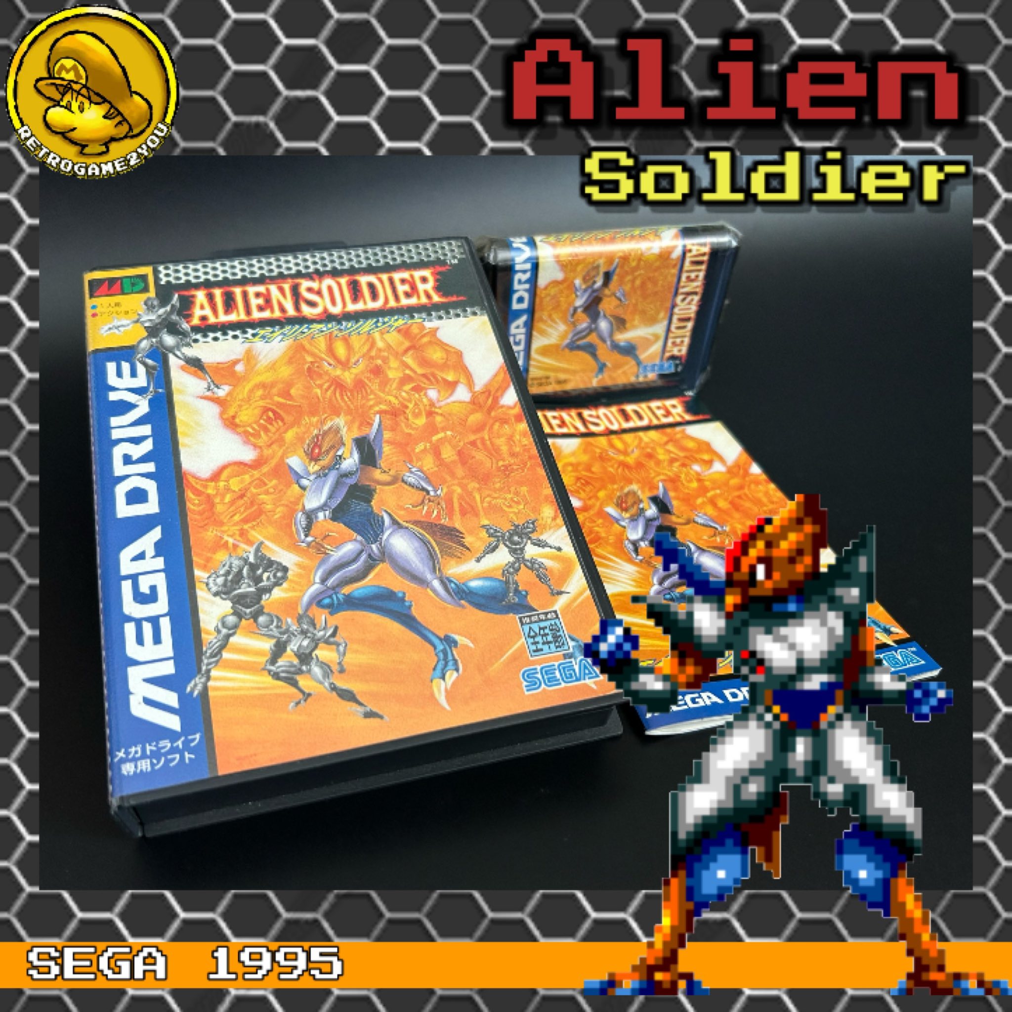 Retrogame2you - Alien Soldier : Mega Drive : SEGA 1995... | Facebook