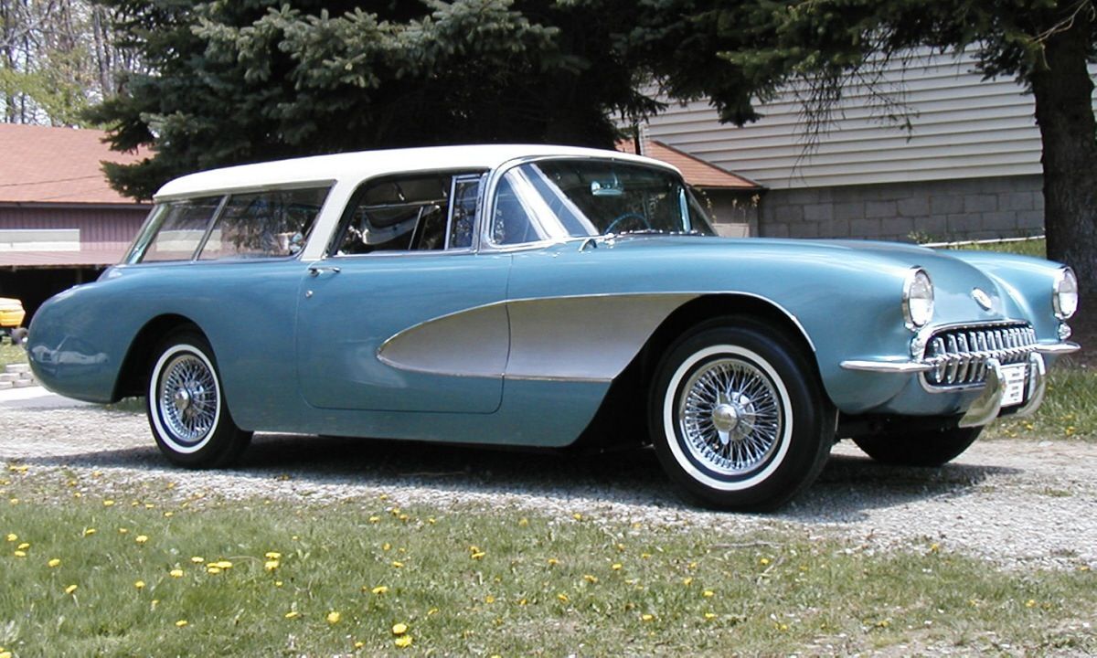 1954 コルベット・ノマド・カスタム 1954 Chevrolet Corvette Nomad concept car disappearance