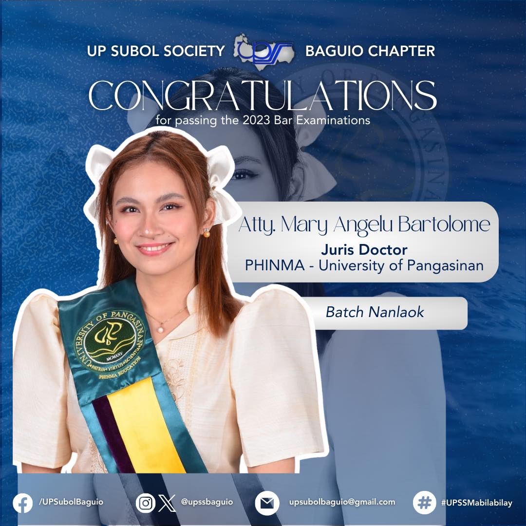 UP Subol Society Baguio Chapter