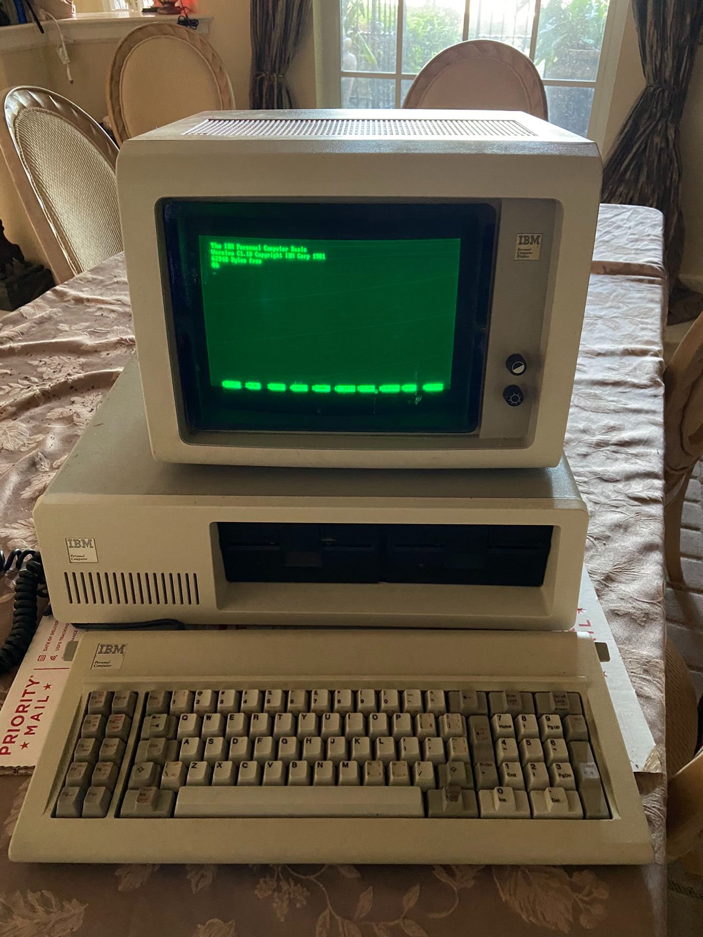 Antique IBM Personal Computer PC 5150 1981 - Desktop Computers - Palm ...