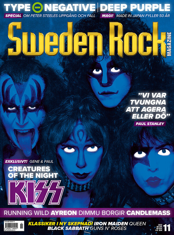 Cover of the latest KISS Fanzine 'DESTROYER' from #KISSARMY Sweden.