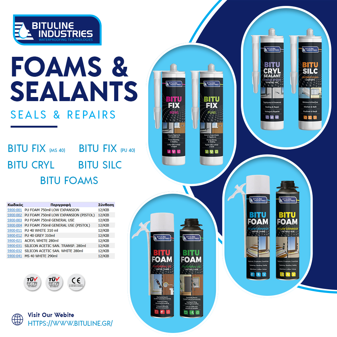 AIRTIGHTNESS & WATERPROOFING -... - Bituline Industries