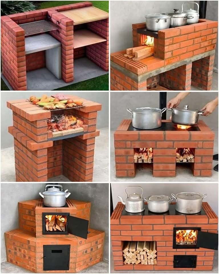 Brick Outdoor Pizza Cinder Block Brick Oven Designs Amazing Brick