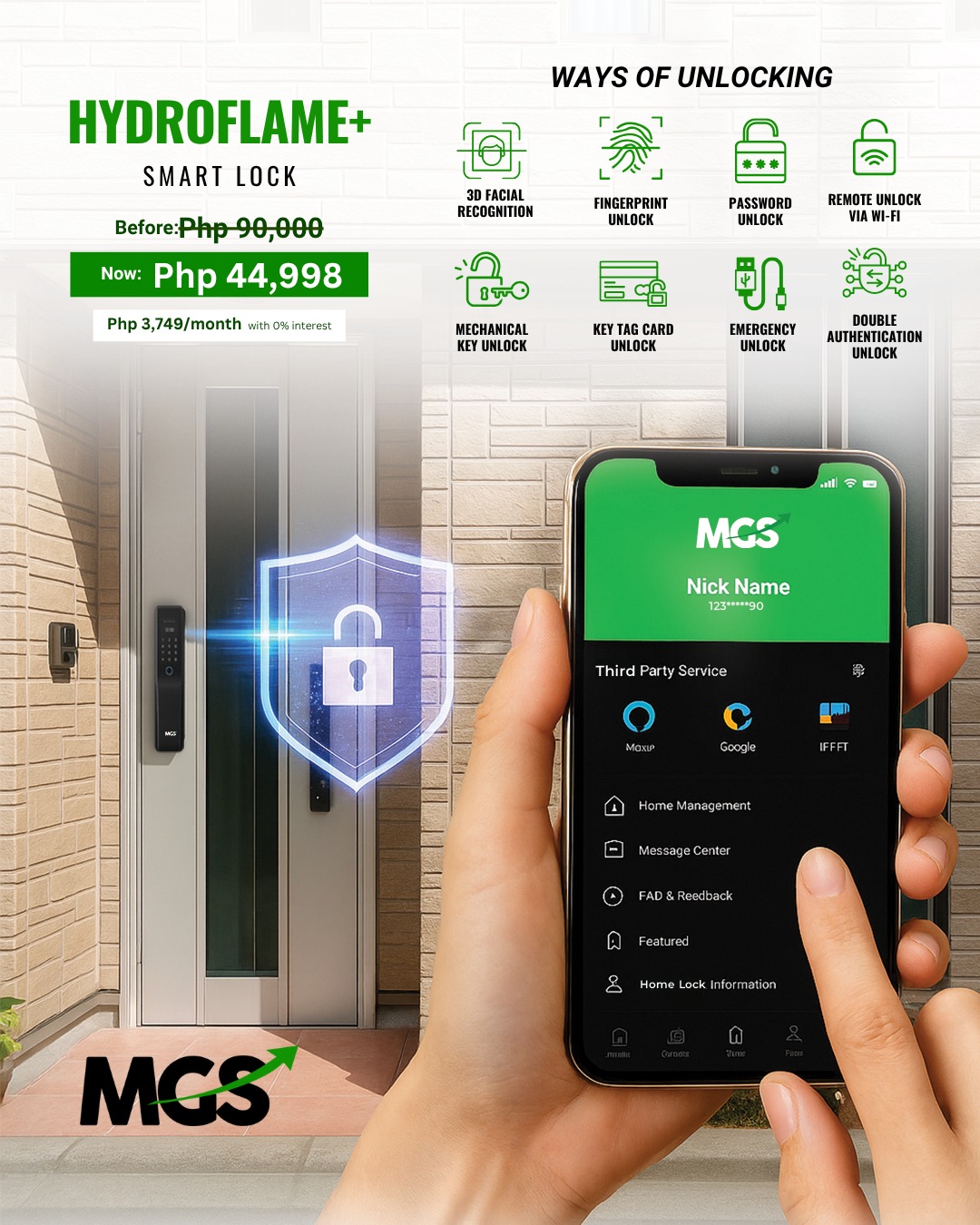 MGS - Your main door deserves the most advanced protection. Go beyond ...